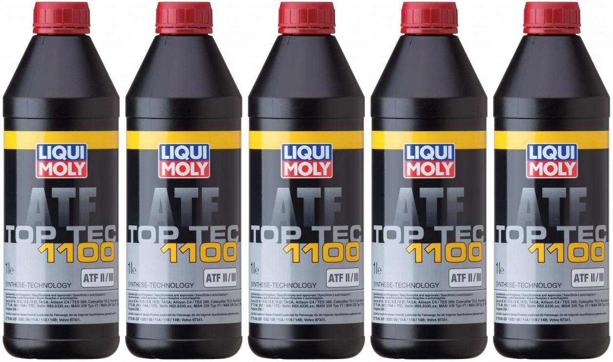 Liqui Moly 3651 Top Tec ATF 1100 5x 1l = 5 Liter - ATF-Synthese ...