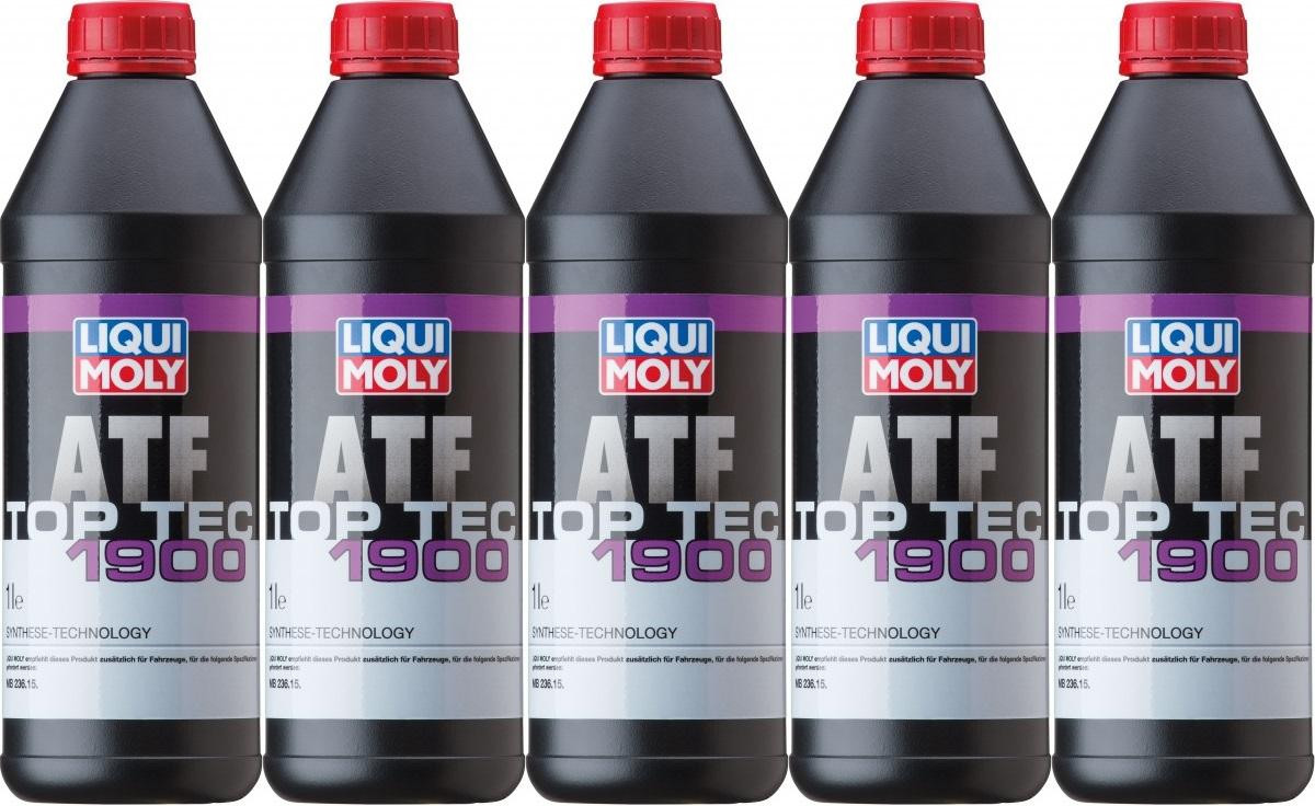 Liqui Moly 3648 Top Tec ATF 1900 5x 1l = 5 Liter - ATF-Synthese ...