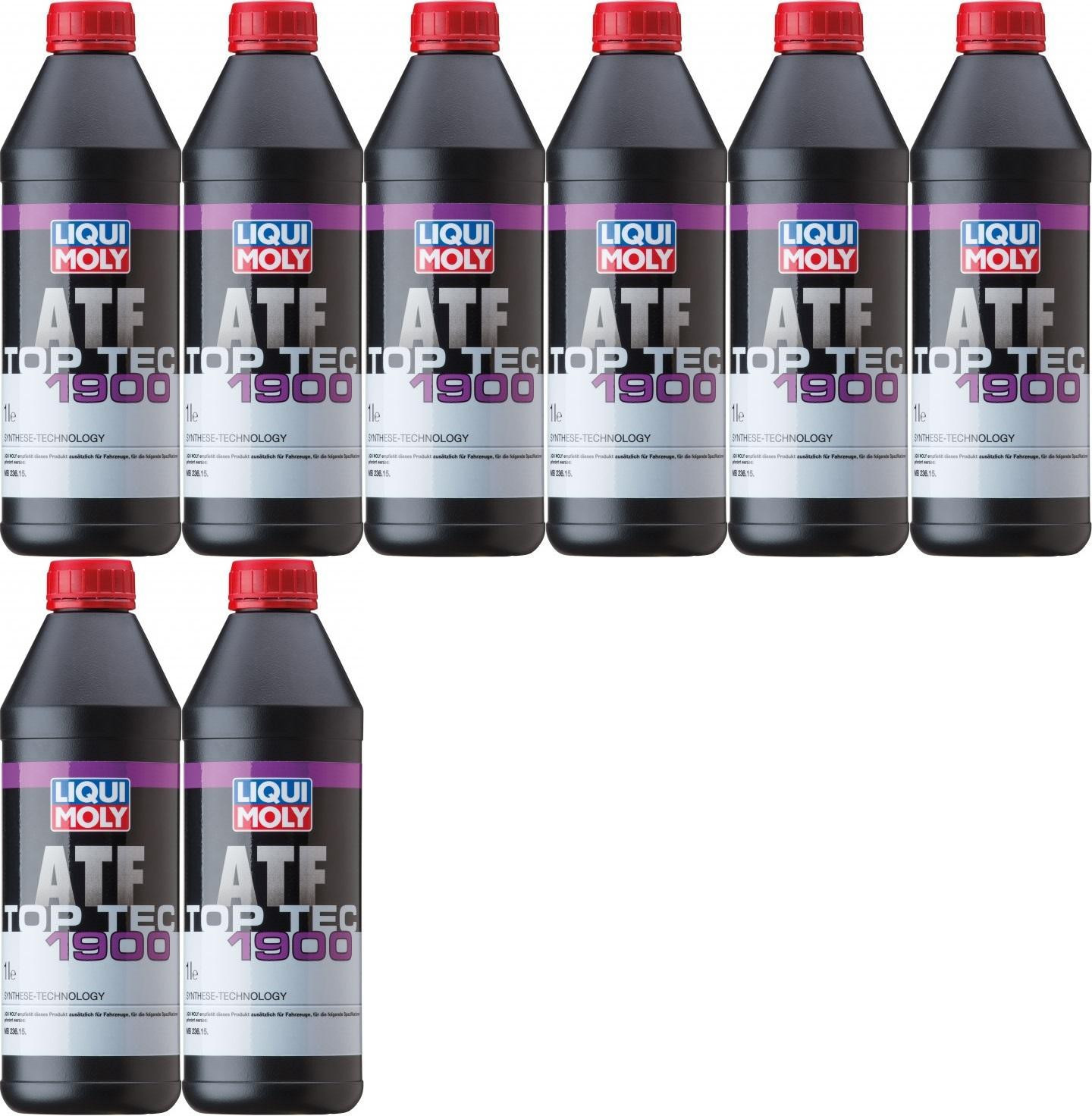 Liqui Moly 3648 Top Tec ATF 1900 8x 1l = 8 Liter - ATF-Synthese ...