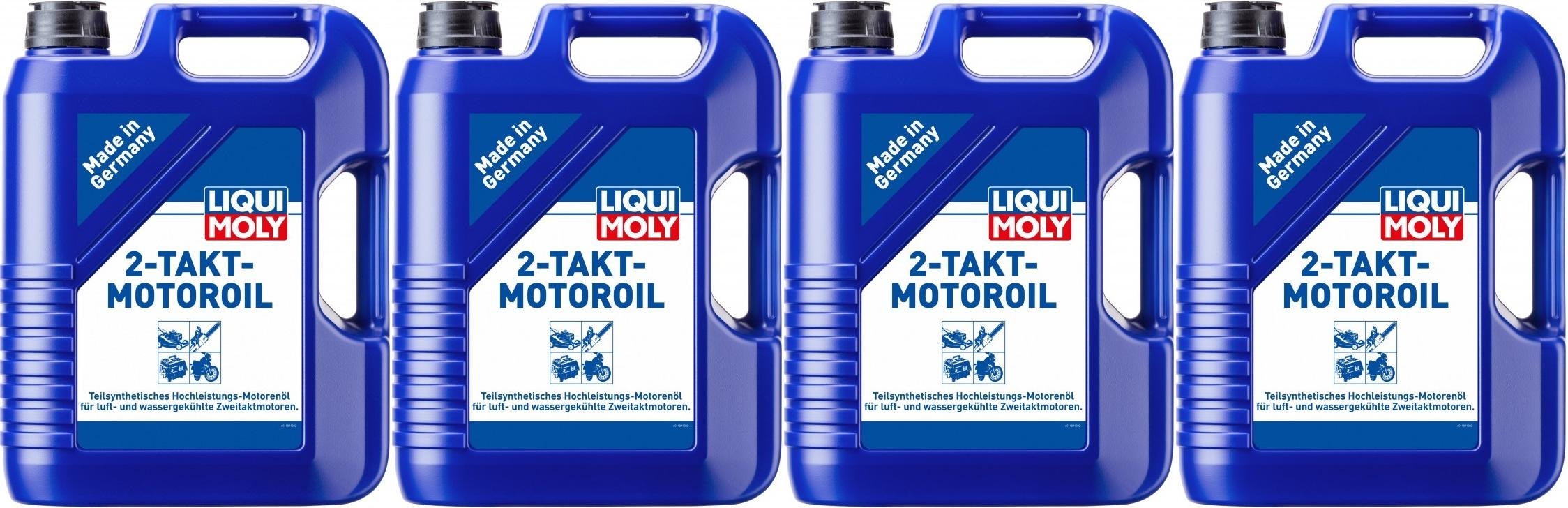 Liqui Moly 1189 2 Takt Motoröl Selbstmischend 5 Liter Liqui Moly 1189 2-Takt-Motoröl selbstmischend teilsynthetisches 4x 5