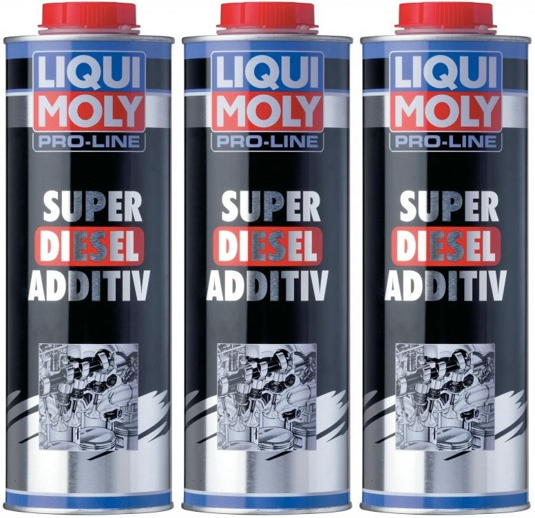 Liqui Moly 5176 Pro-Line Super Diesel Additiv 3x 1l = 3 Liter ...