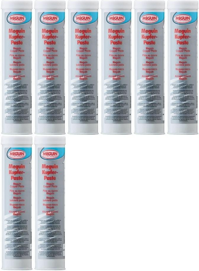 Meguin 6351 Kupferpaste Kartusche 11x 400 Gramm - Fette, Pasten
