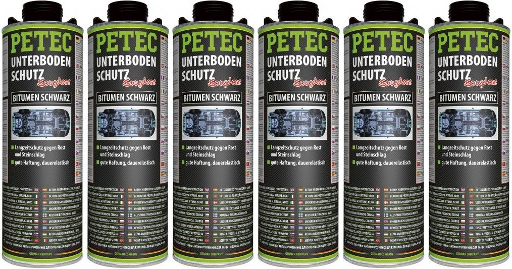 Petec Ondergrondbescherming bitumen, spray, zwart 73150