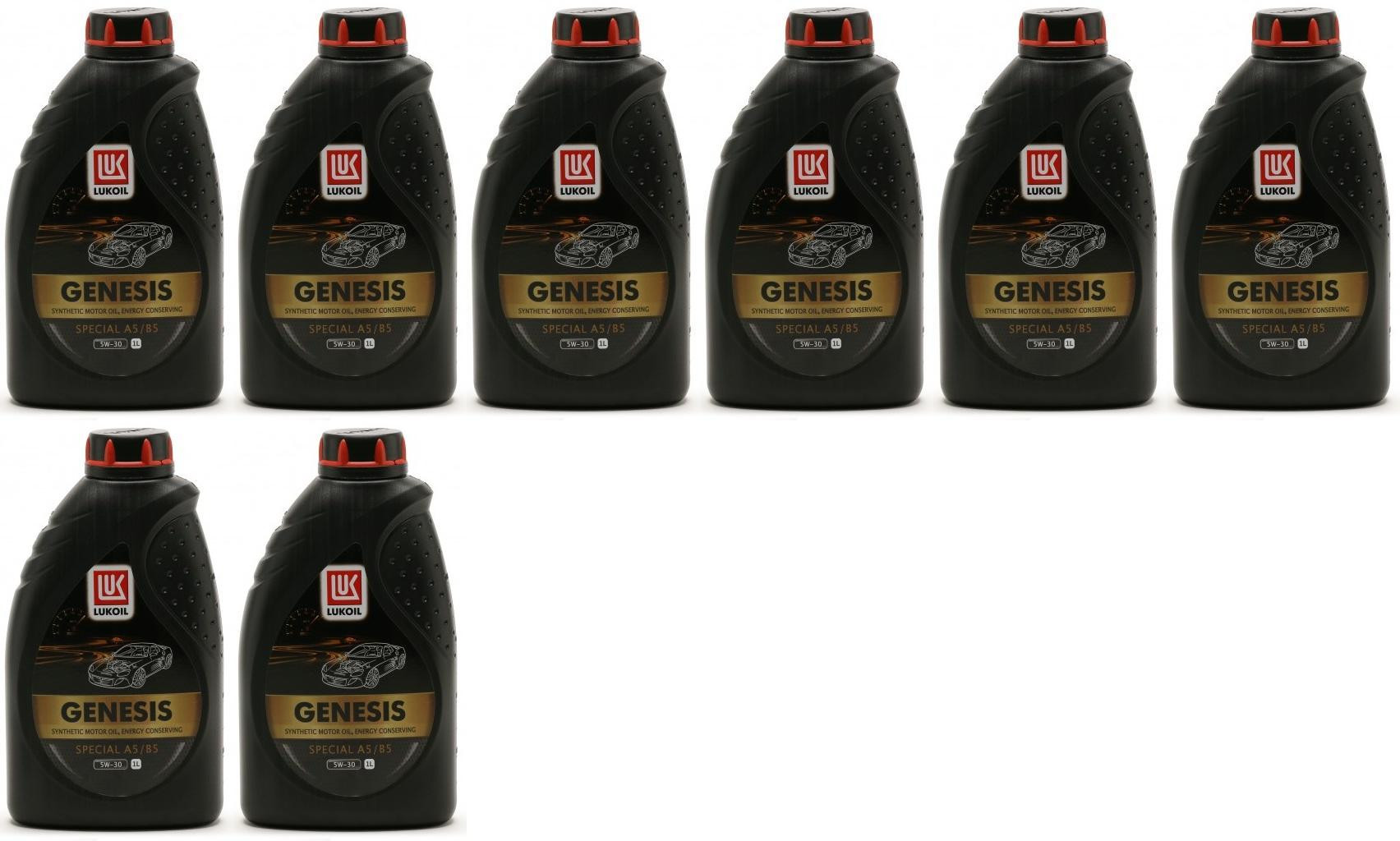 Lukoil Genesis special A5/B5 5W-30 Motoröl 8x 1l = 8 Liter - SAE 5W-30 ...
