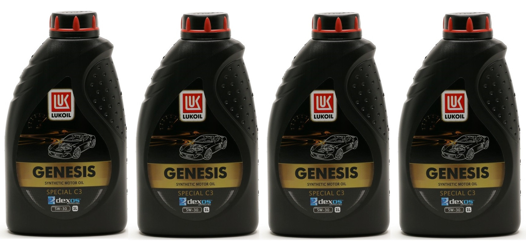 Lukoil Genesis special C3 5W-30 Motoröl 4x 1l = 4 Liter - SAE 5W-30 ...