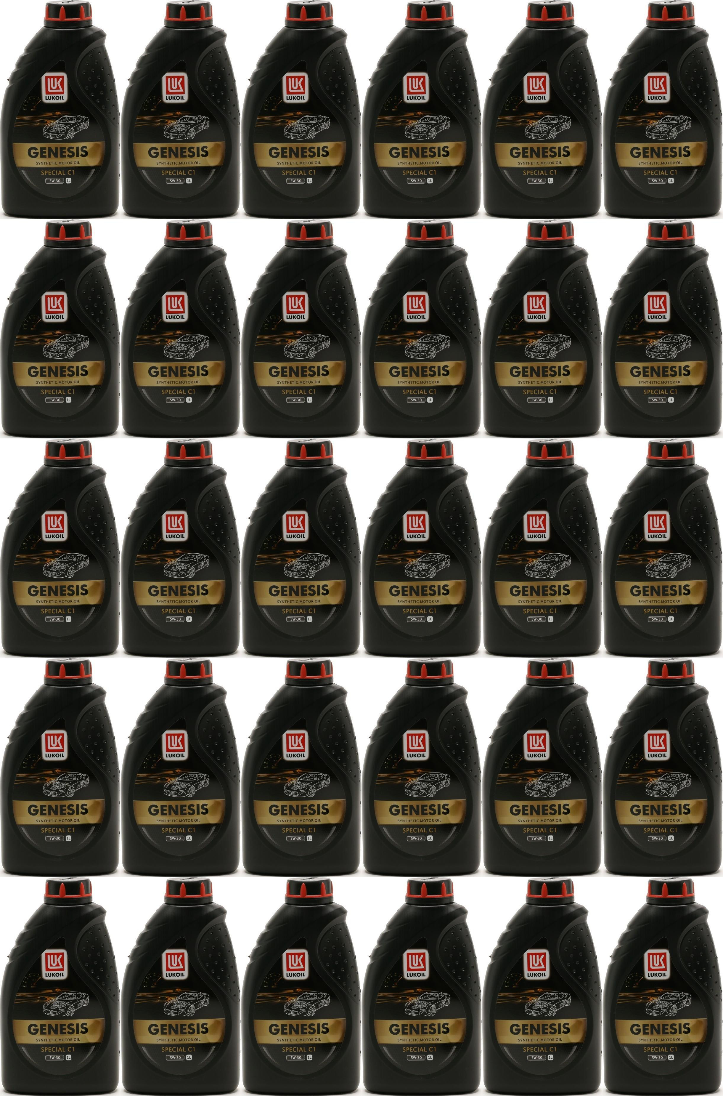 Lukoil Genesis special C1 5W-30 Motoröl 30x 1l = 30 Liter - SAE 5W-30 ...