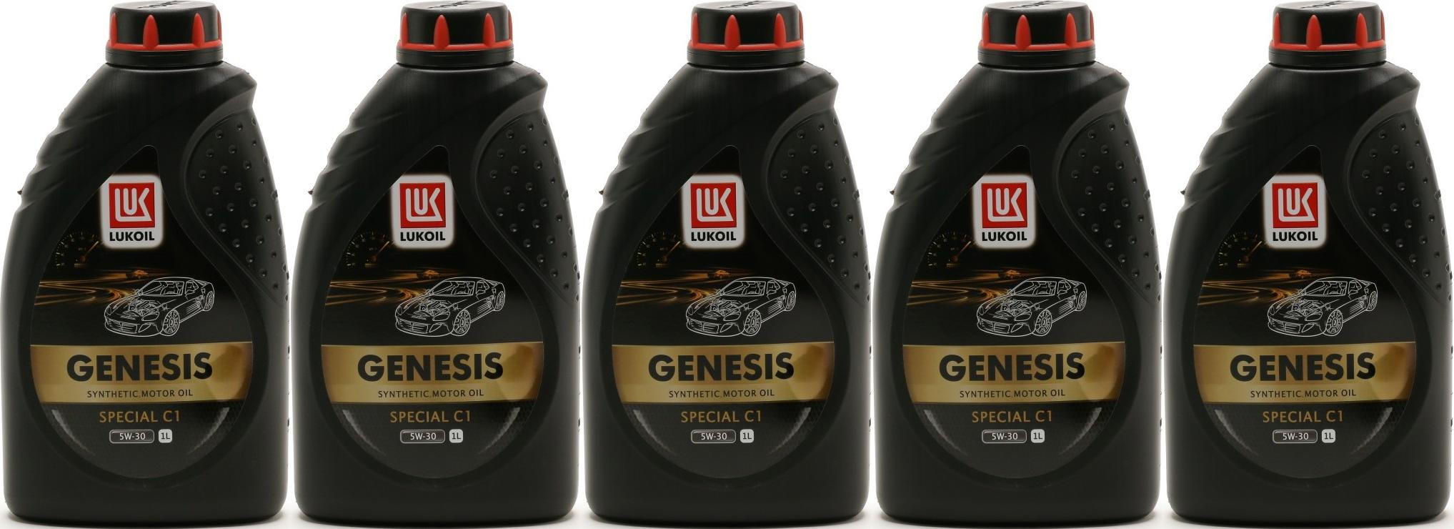 Lukoil Genesis special C1 5W-30 Motoröl 5x 1l = 5 Liter - SAE 5W-30 ...
