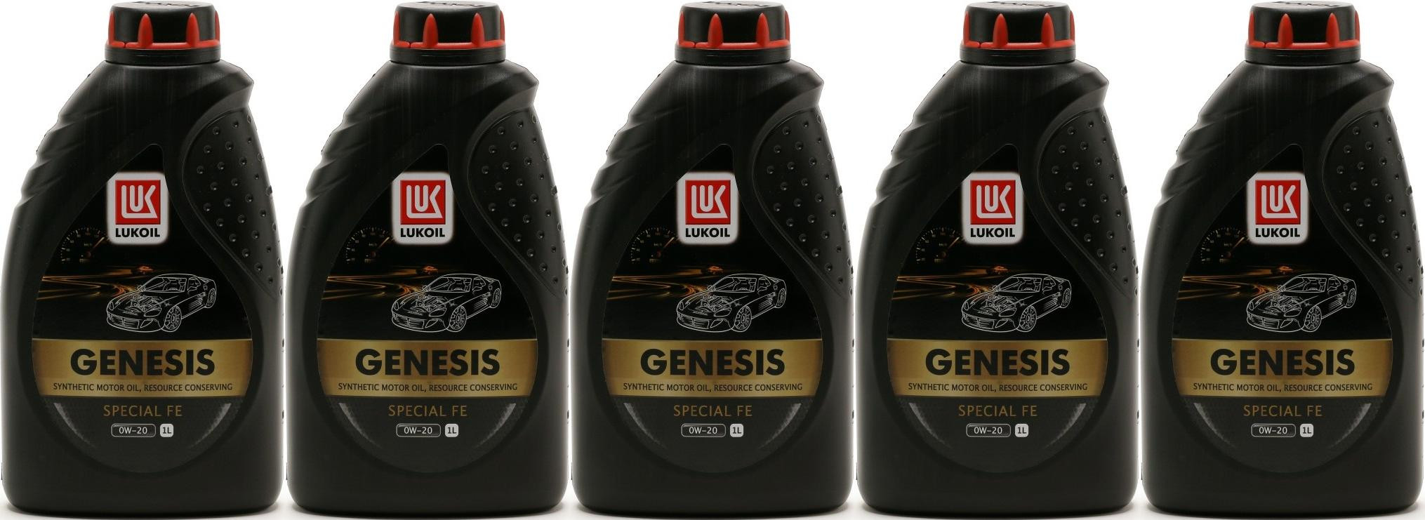 LUKOIL GENESIS SPECIAL FE 0W-20 5x 1l = 5 Liter - SAE 0W-20 - Auto/PKW ...