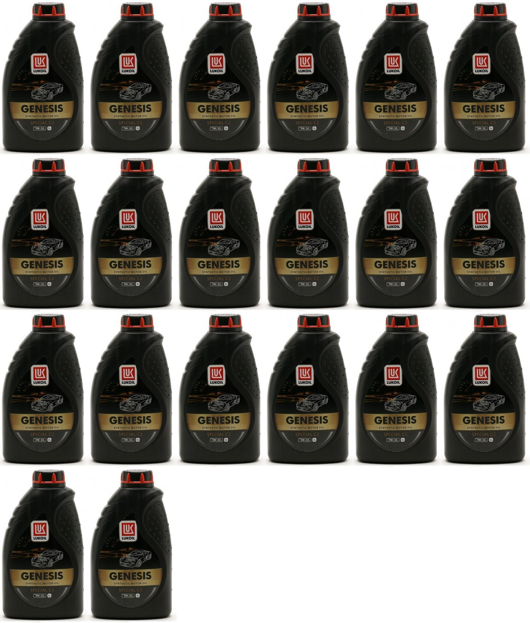 LUKOIL GENESIS SPECIAL C2 0W-30 20x 1l = 20 Liter - SAE 0W-30 - Auto ...