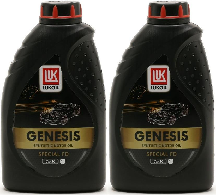 LUKOIL GENESIS SPECIAL FD 0W-30 Motoröl 2x 1l = 2 Liter - SAE 0W-30 ...