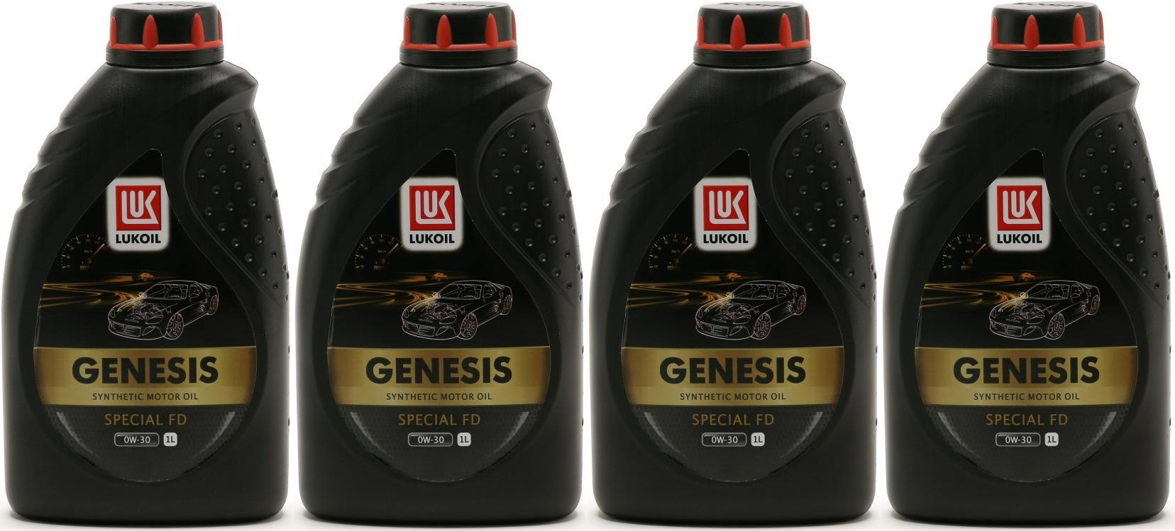 LUKOIL GENESIS SPECIAL FD 0W-30 Motoröl 4x 1l = 4 Liter - SAE 0W-30 ...