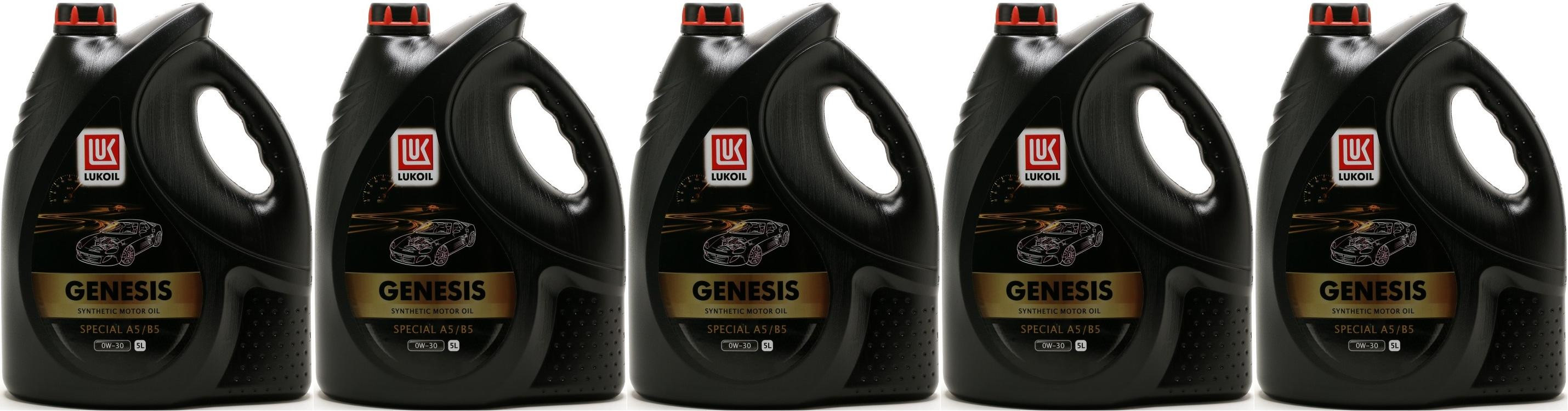 Lukoil Genesis special A5/B5 0W-30 Motoröl 5x 5 = 25 Liter - SAE 0W-30 ...