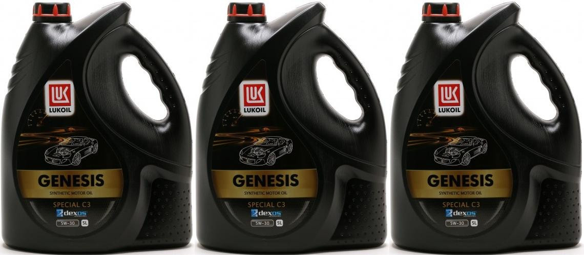 Lukoil Genesis special C3 5W-30 Motoröl 3x 5 = 15 Liter - SAE 5W-30 ...