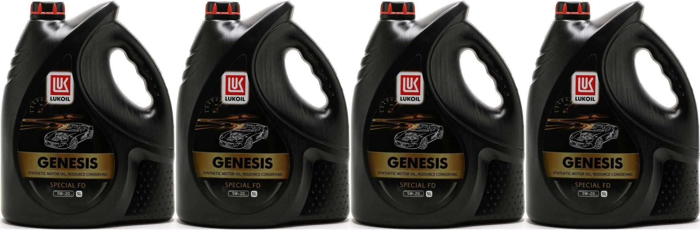 Lukoil Genesis Special FD 5W-20 Motoröl 4x 5 = 20 Liter - SAE 5W-20 ...