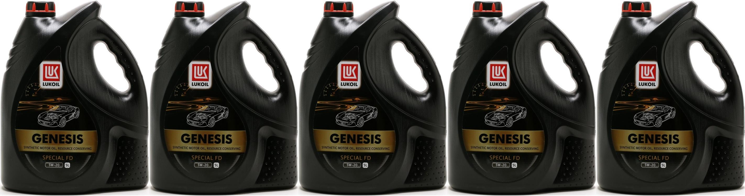 Lukoil Genesis Special FD 5W-20 Motoröl 5x 5 = 25 Liter - SAE 5W-20 ...