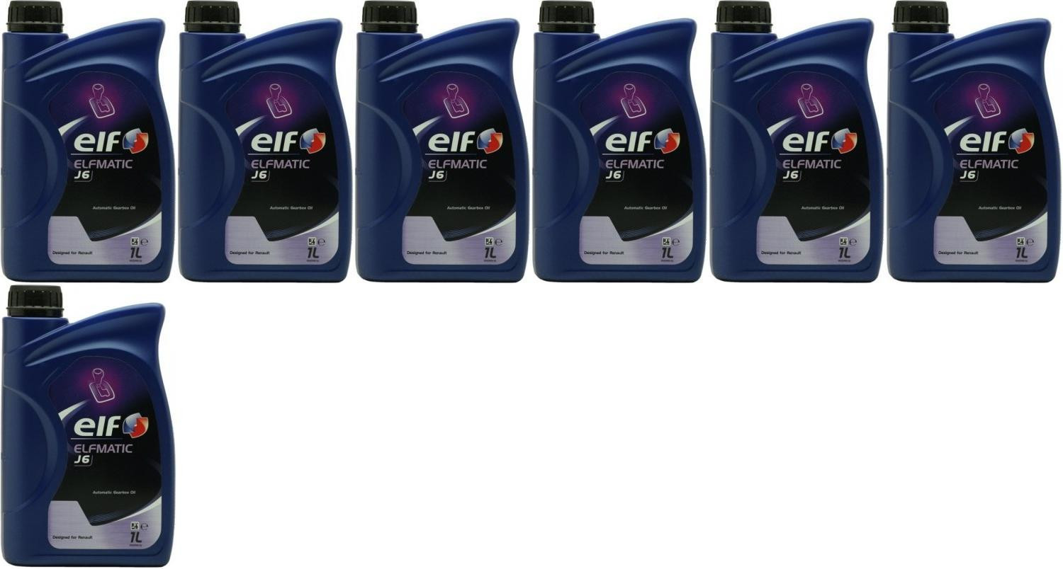 Elf Elfmatic J6 Automatik Getriebeöl 7x 1l = 7 Liter - ATF Automatiköle ...