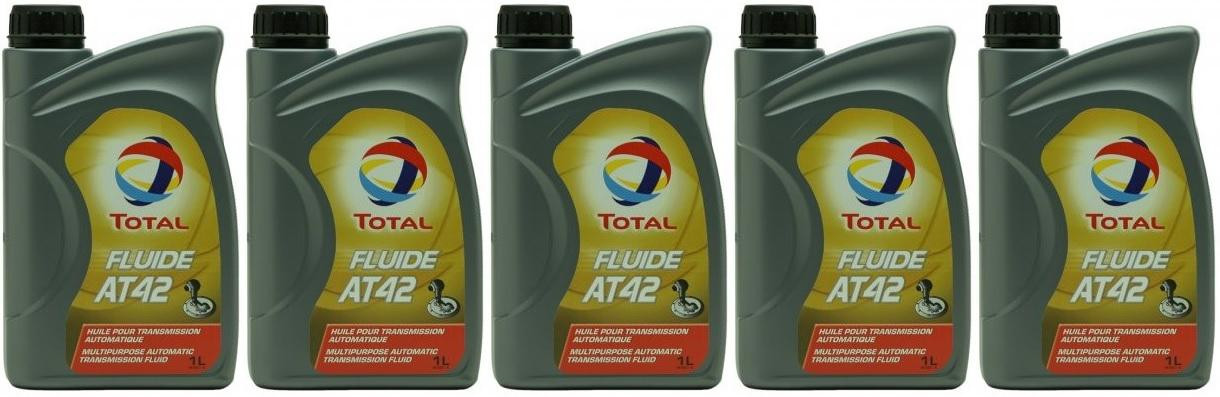 Total Fluide AT 42 Automatikgetriebeöl 5x 1l = 5 Liter - ATF ...