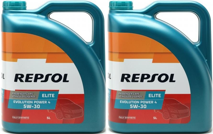 Repsol Motoröl ELITE EVOLUTION POWER 4 5W30 2x 5 = 10 Liter - Repsol ...