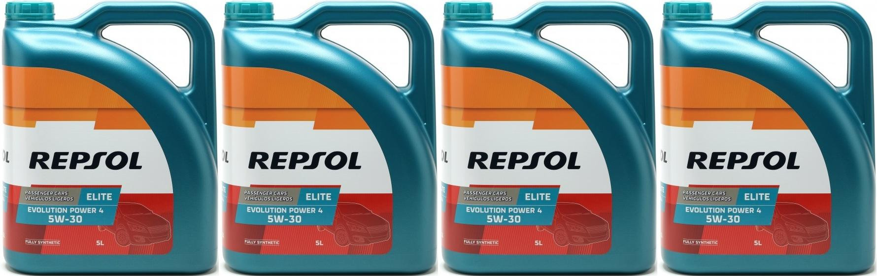 Repsol Elite Evolution Power 15W-30 Motorenöl – Synthetisch, Fuel Economy, Für Partikelfilter (ACEA C1)