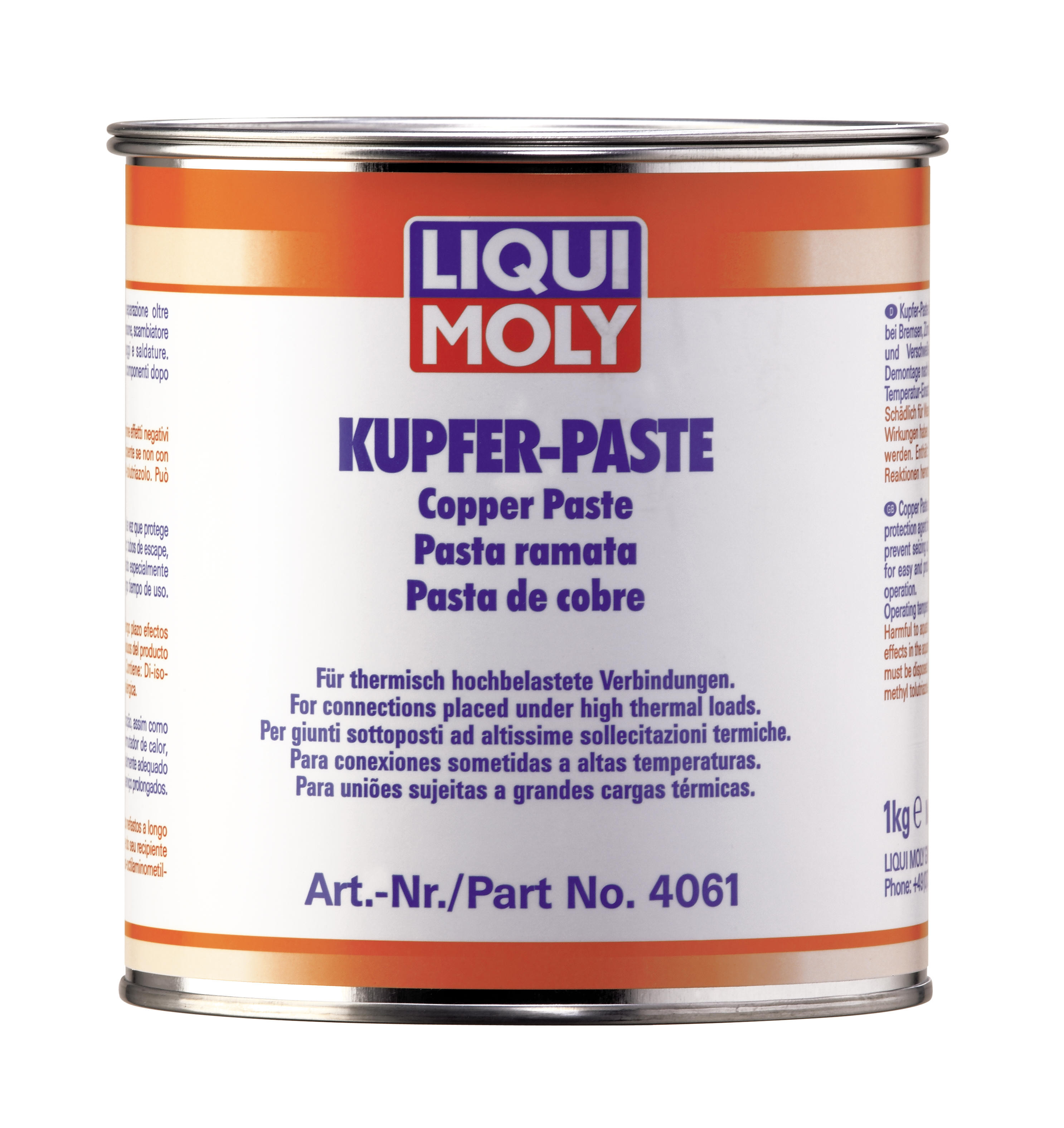 LIQUI MOLY 4061 Grasso Al Rame: L'antigrippante Professionale Per Manutenzione Auto E Officina - 4