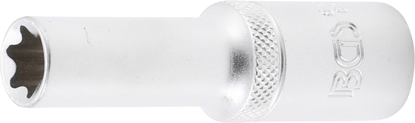 Sourcing Map Steckschlüssel-Set – 12 Mm 6-kant Nuss + L-Verlängerung, 1/4" Antrieb, Chrom-Vanadium-Stahl