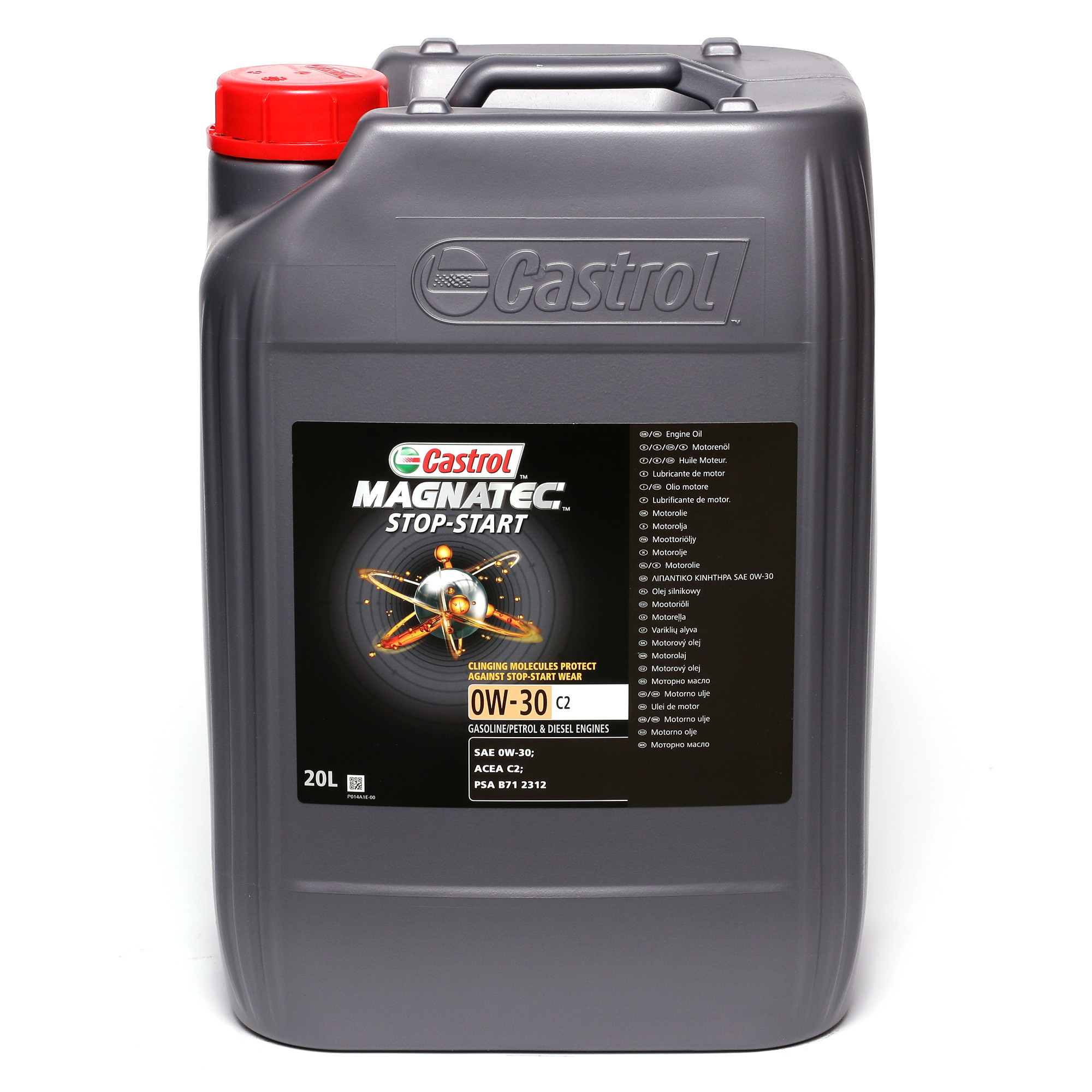 Castrol Magnatec C2 0W-30 Motoröl 20L Kanister (ex. Stop-Start) - SAE ...