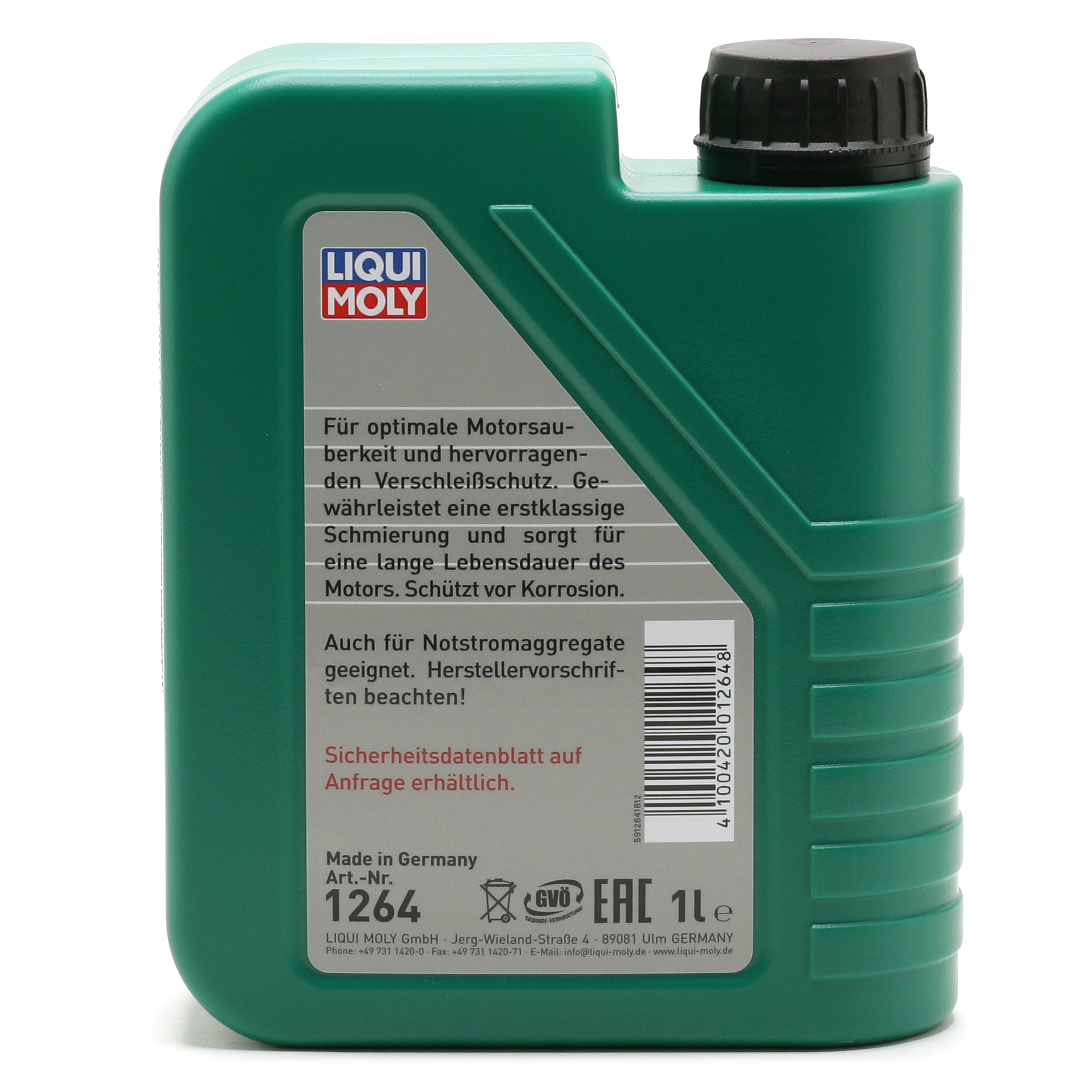 Liqui Moly 1264 RasenmäherÖl SAE 30 1l Rasenmäheröl Gartenbedarf