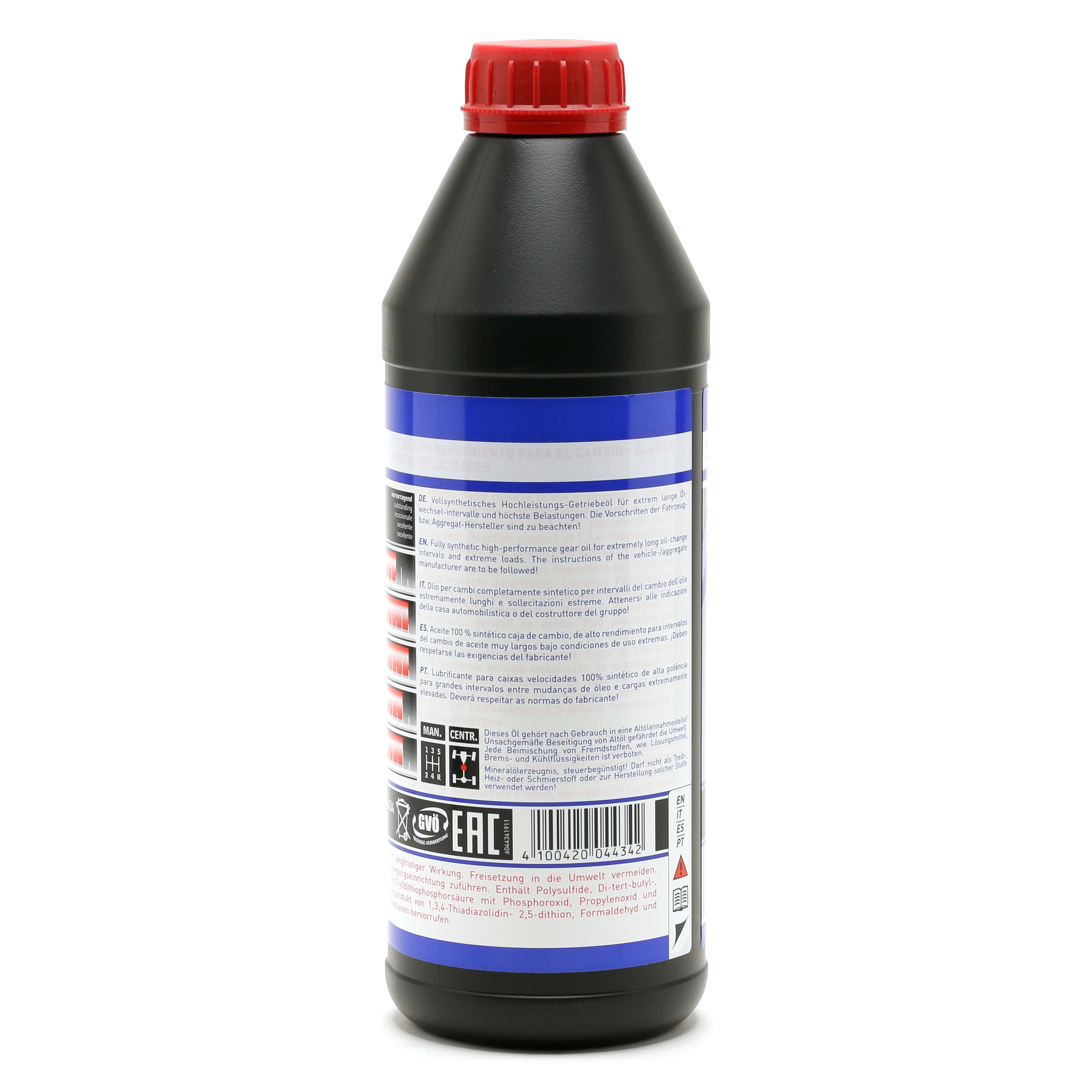 Liqui Moly 4434 Hochleistungs Getriebeöl GL4+ (GL4/GL5) SAE 75W-90 1l ...