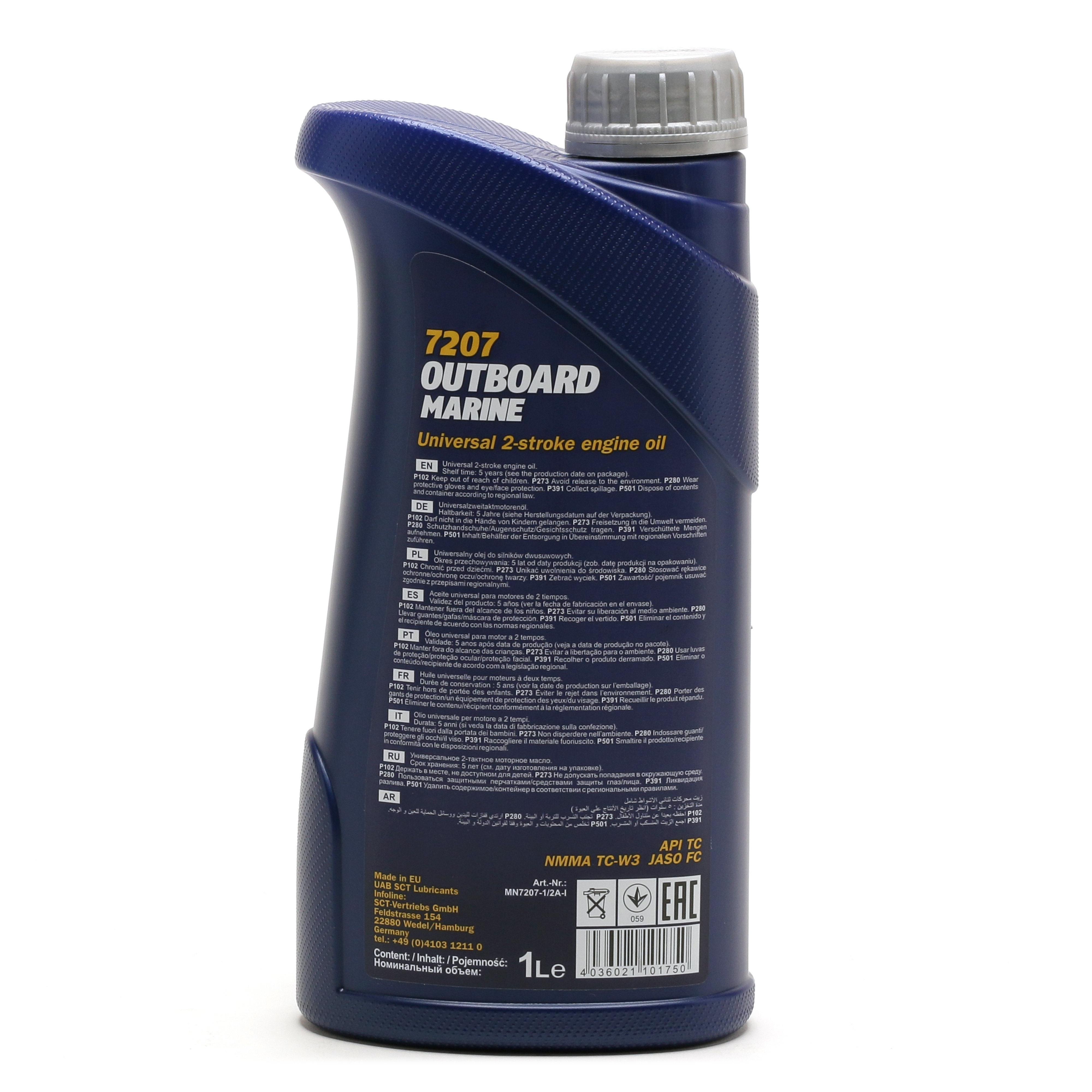 Mannol 7207 2-Takt Outboard Marine Motoröl 1l Flasche - Boot - Mannol ...