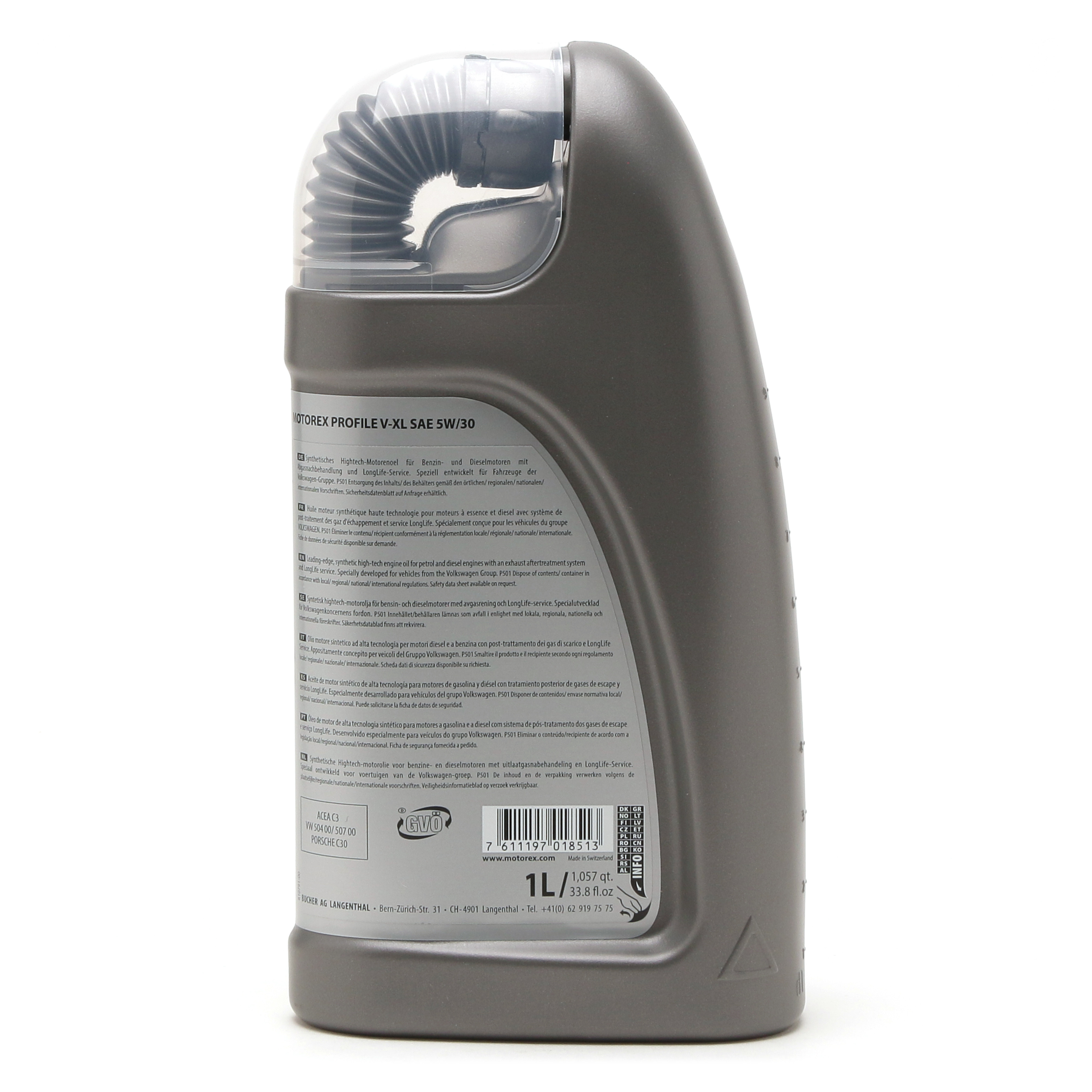 Motorex Profile VXL SAE 5W30 Longlife Motoröl 1l SAE 5W30 PKW