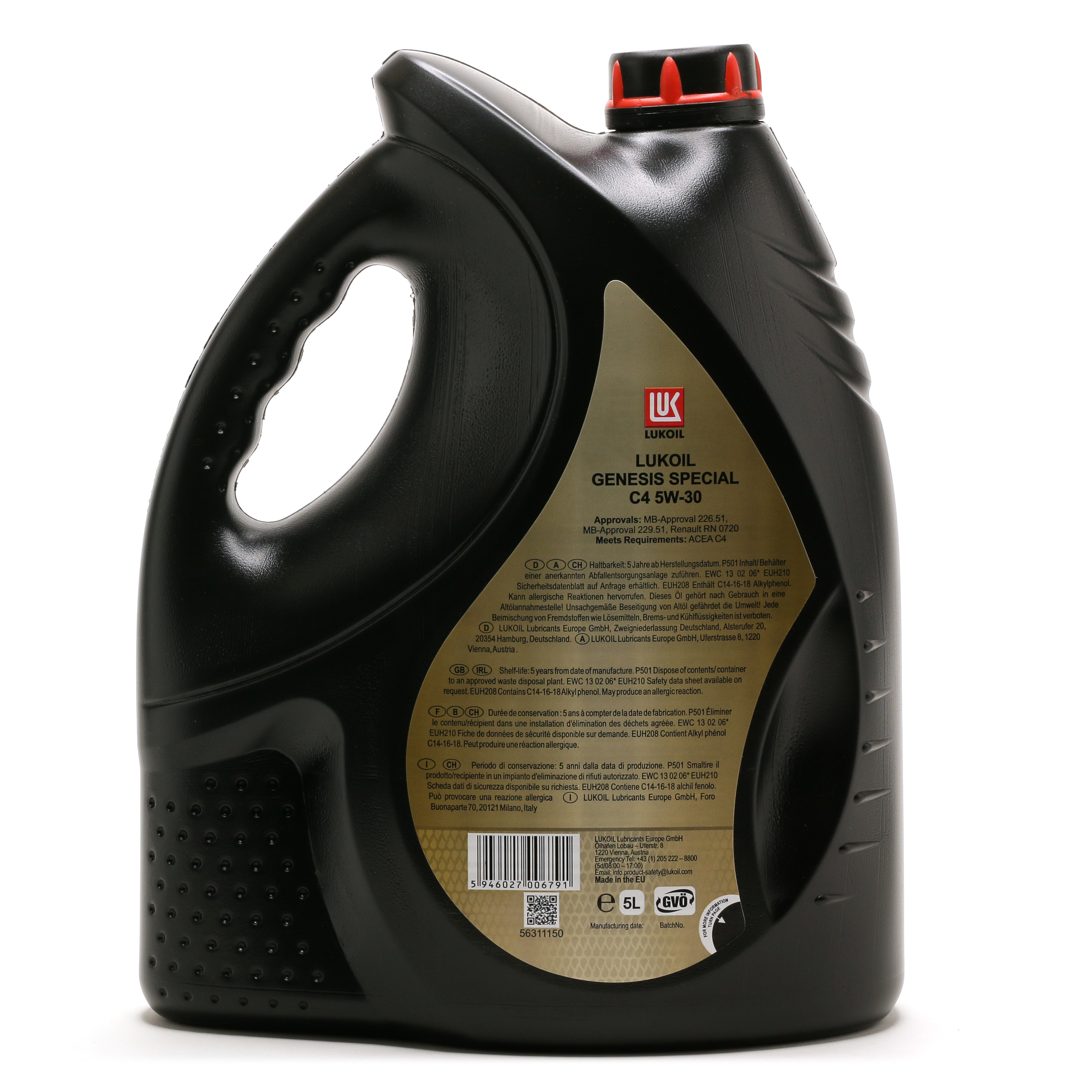 Lukoil Genesis special C4 5W-30 Motoröl 5l - SAE 5W-30 - Auto/PKW ...
