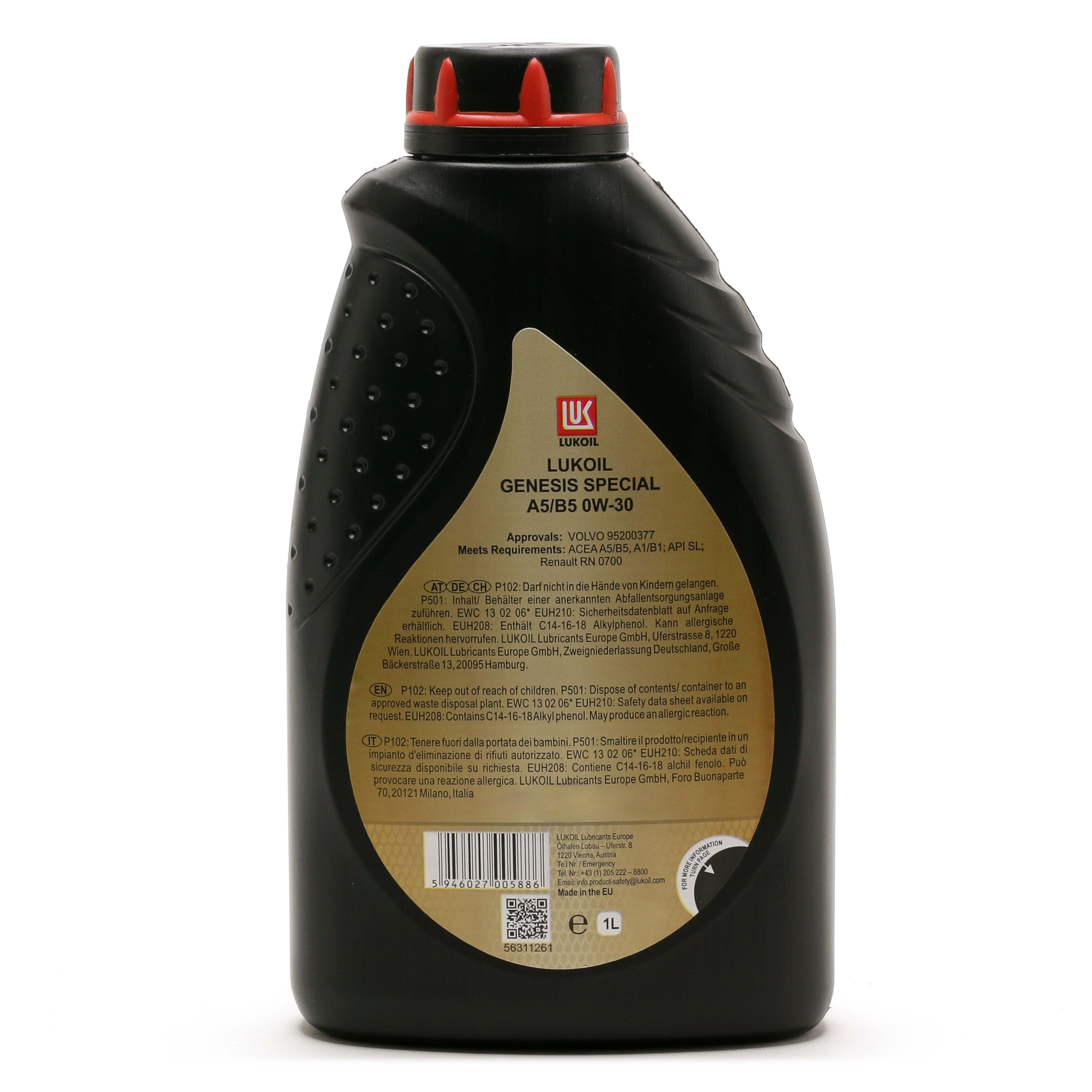Lukoil Genesis special A5/B5 0W-30 Motoröl 1l - SAE 0W-30 - Auto/PKW ...