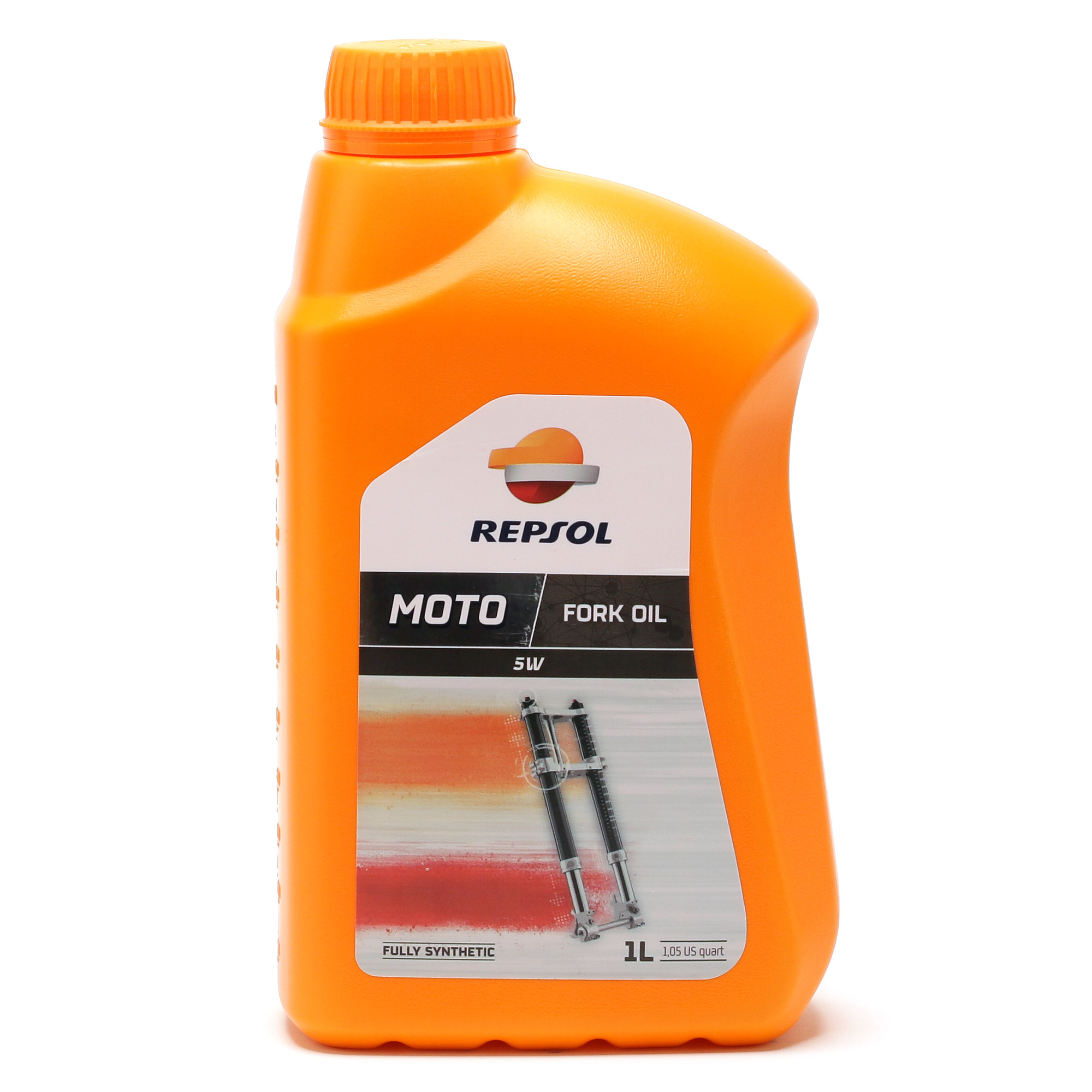 Repsol Motorrad Gabelöl MOTO FORK OIL 5W 1 Liter Gabelöl 5W