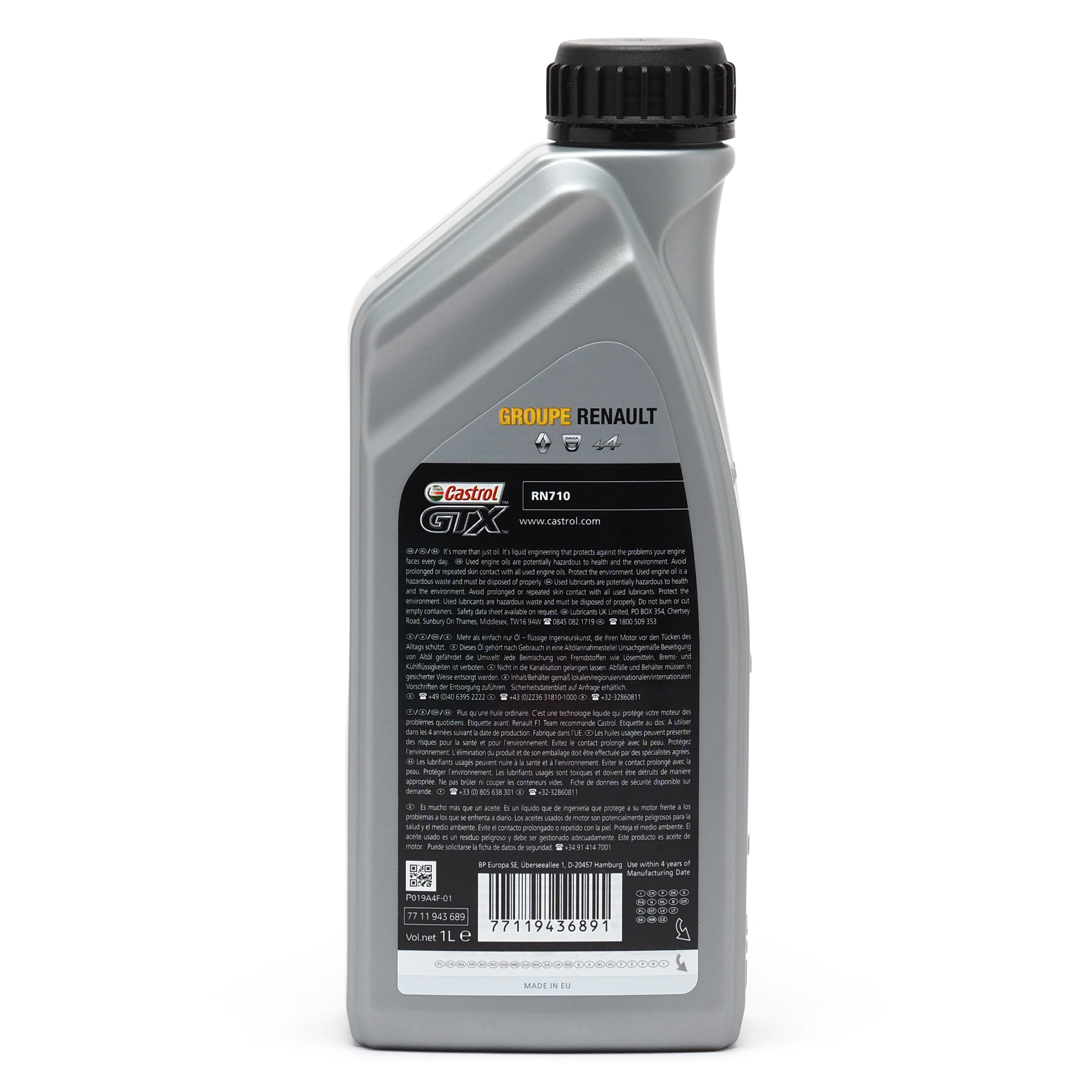 Castrol RN710 5W40 1l SAE 5W40 Auto/PKW Motoröle (SAE) Öle