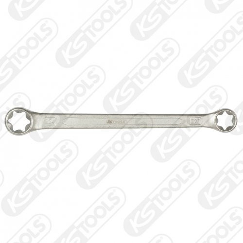 KS Tools 517.0897 Doppelringschlüssel-Satz Gegen Gebogen – 6-teilig, In Zoll – Profi-Werkzeug Für Enge Räume
