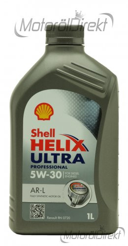 Shell Helix Ultra Professional AR-L 5W-30 Motoröl 1l - SAE 5W-30 - Auto ...