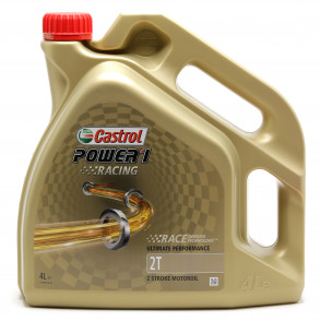 Castrol Power 1 Racing 2T Motorrad Motoröl 4l Kanne