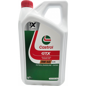 Castrol GTX 5W-40 A3/B4 Motoröl 5l Kanister