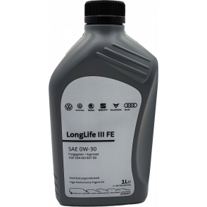 Original VW LongLife III FE 0W-30 Motorenöl Original GS55545M2EUR - 1l