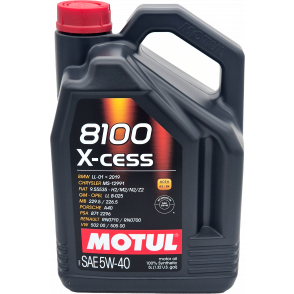 Motul 8100 X-cess 5W-40 Motoröl 5l