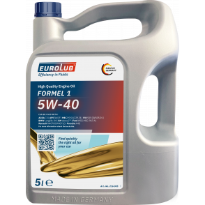EUROLUB Formel 1 5W-40 Motoröl 5l Kanister