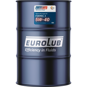 Eurolub Formel 1 5W-40 Motoröl 60l Fass