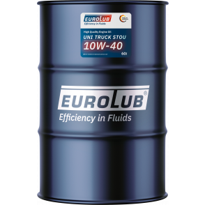 Eurolub Uni Truck Stou 10W-40 Motoröl 60l Fass