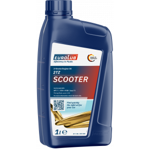 Eurolub 2TZ Scooter 2-Takt Motorrad Motoröl 1l Flasche