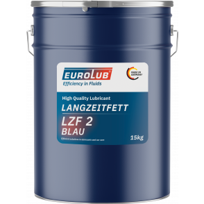 Eurolub Langzeitfett LZF 2 BLAU 15kg Fett Eimer / Kübel