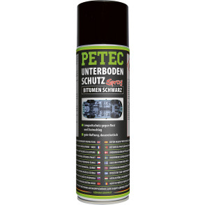 Petec Unterbodenschutz Bitumen Spray schwarz 500ml