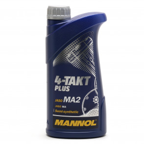 MANNOL 4-Takt Plus 10W-40 Motorrad Motoröl 1l