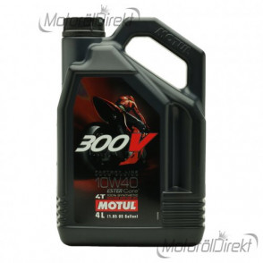 Motul 300V Factory Line Road Racing ESTER Core 10W-40 4T Motorrad Motoröl 4l