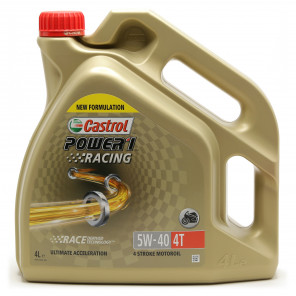 Castrol Power 1 Racing 4T Motorrad Motoröl 5W-40 4l Kanne