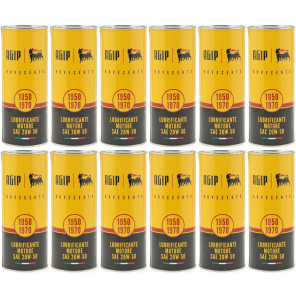 Eni AGIP Novecento 20W-50 (Ex i-Sint classic) 20W-50 Motoröl 12x 1l = 12 Liter
